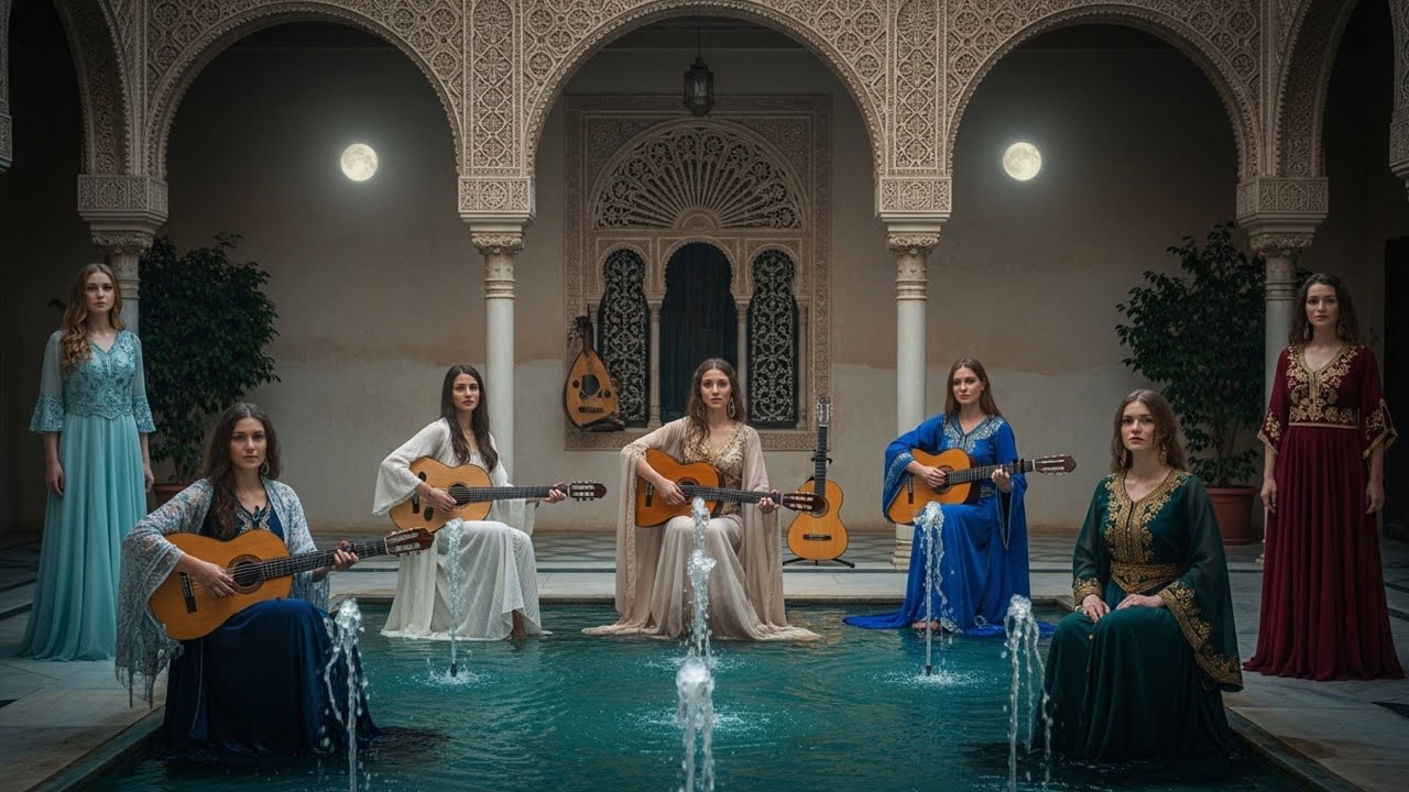 Moonlit Rumba Flow – Flamenco Guitar & Oud | Peaceful Andalusian Meditation Music
