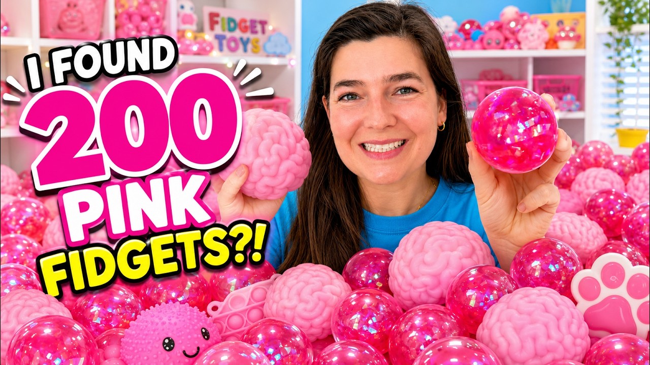 I BET You Don’t Have 200 Pink Fidgete?! 💖🌸🎀 @Mrs. Bench