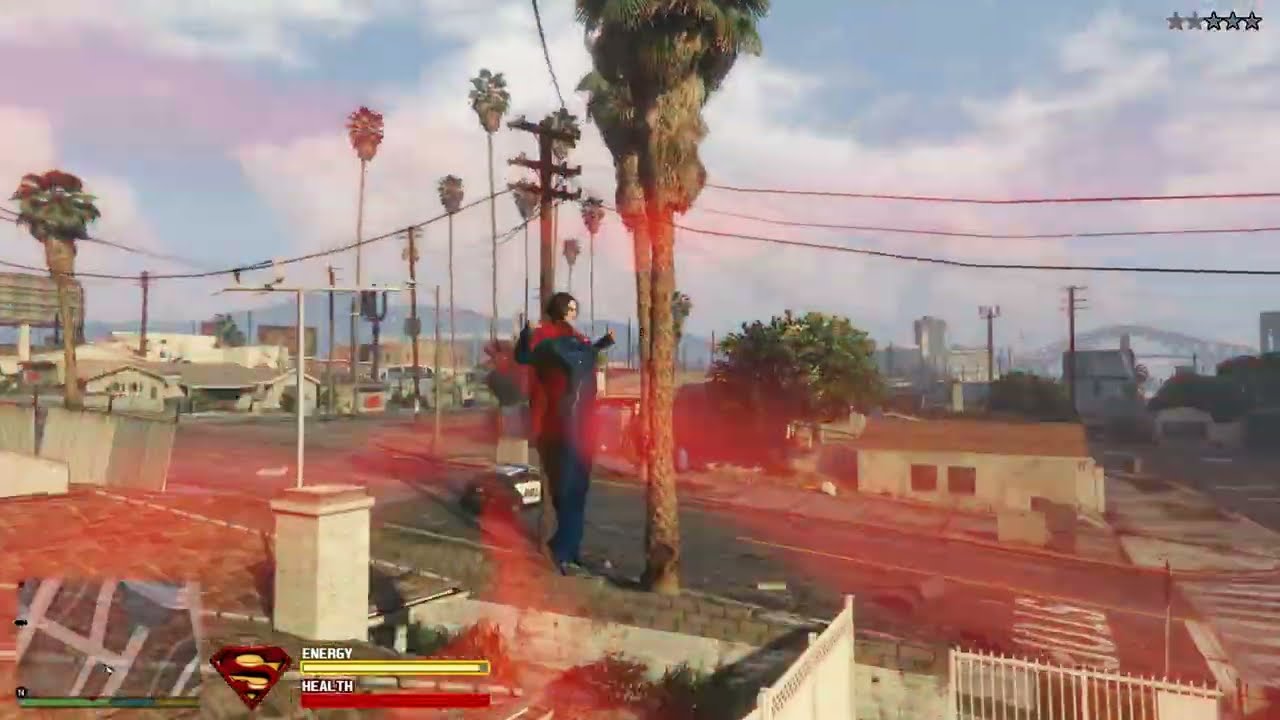 Grand Theft Auto V SuperGirl DCEU Destruction
