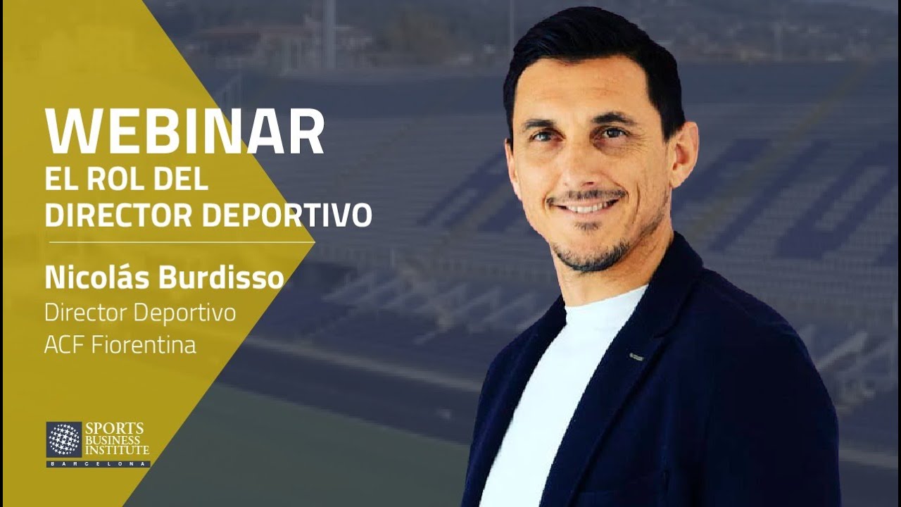 El Rol del Director Deportivo - Webinar con Nicol&aacute;s Burdisso