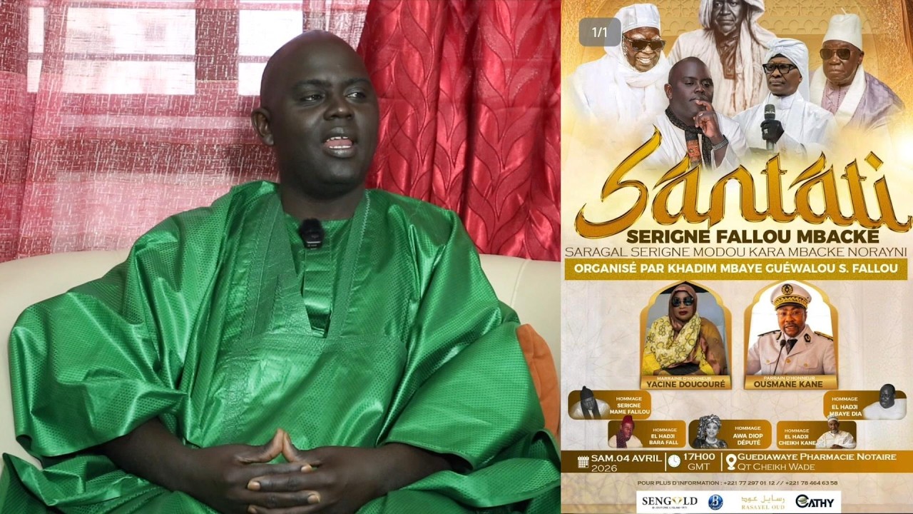 Santati SERIGNE FALLOU MBACKE SARAGAL SERIGNE MODOU KARA MBACKE NORAYNI