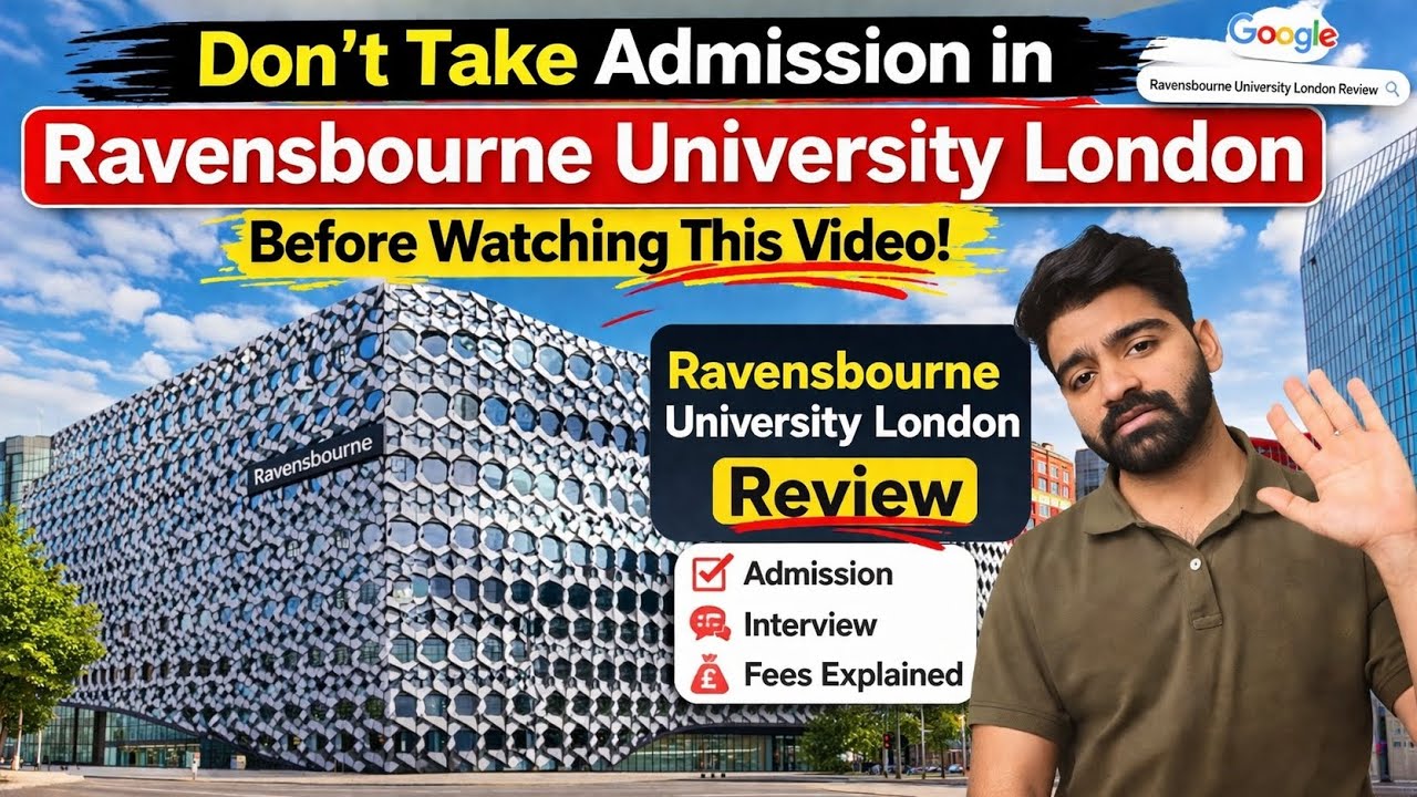 Ravensbourne University London Review | Admission, Interview & Fees Explained | part time job in uk