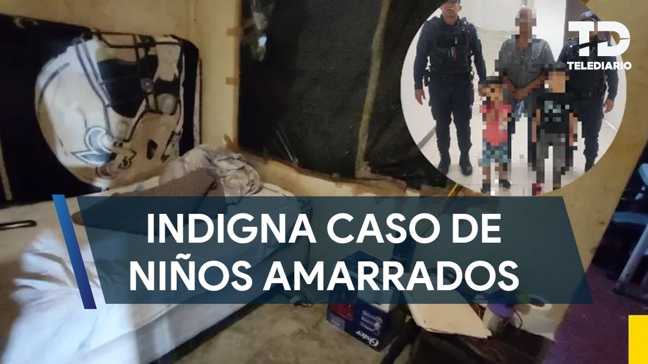 Vecino asegura que niños rescatados en Guadalupe sufrían maltrato
