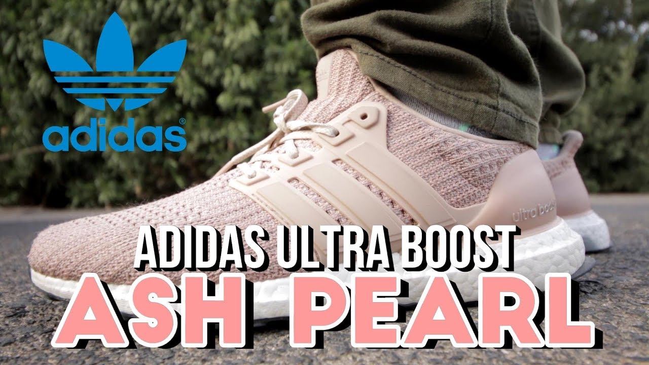 ADIDAS Ultra Boost Women's - ASH PEARL - On Feet!