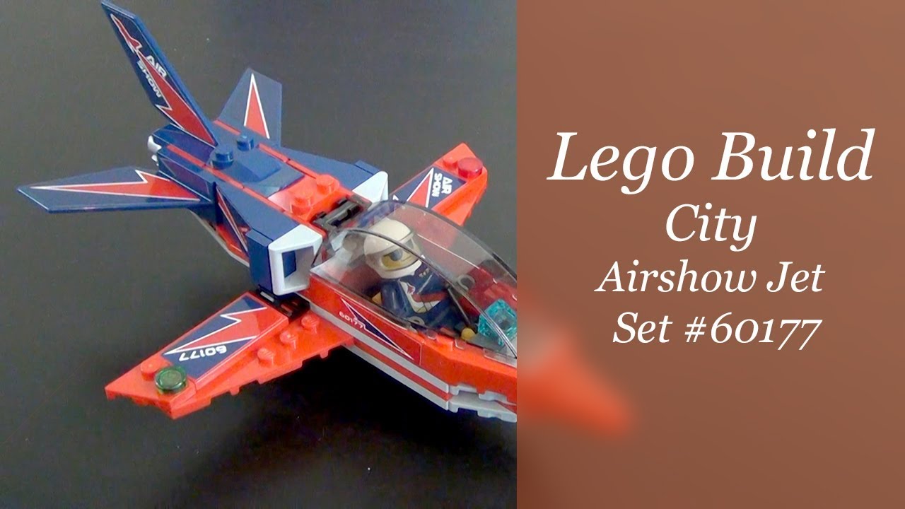 LEGO City Airshow Jet Build - Set #60177