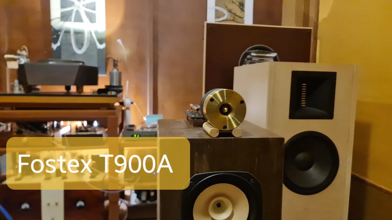 Piano - Fostex T900A  - Krell MD-1