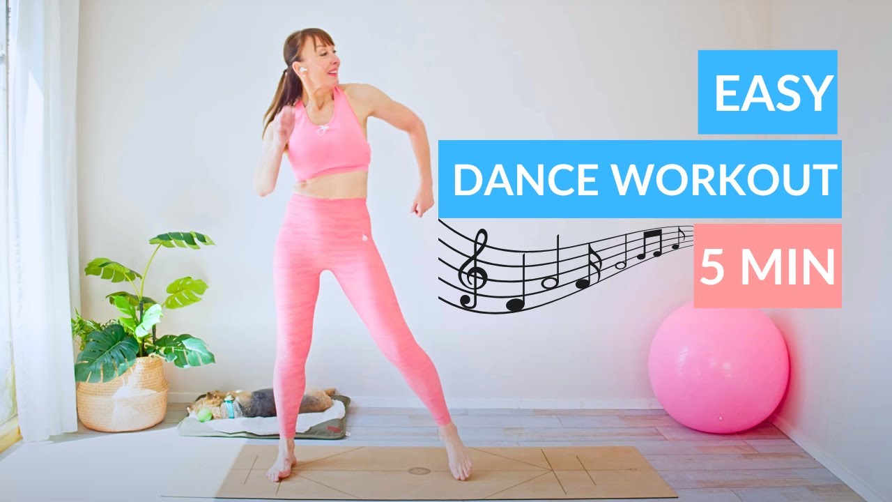 5 Min Easy Dance Workout | Fun, Follow Along, No Equipment | Dance Fitness for All Abilities