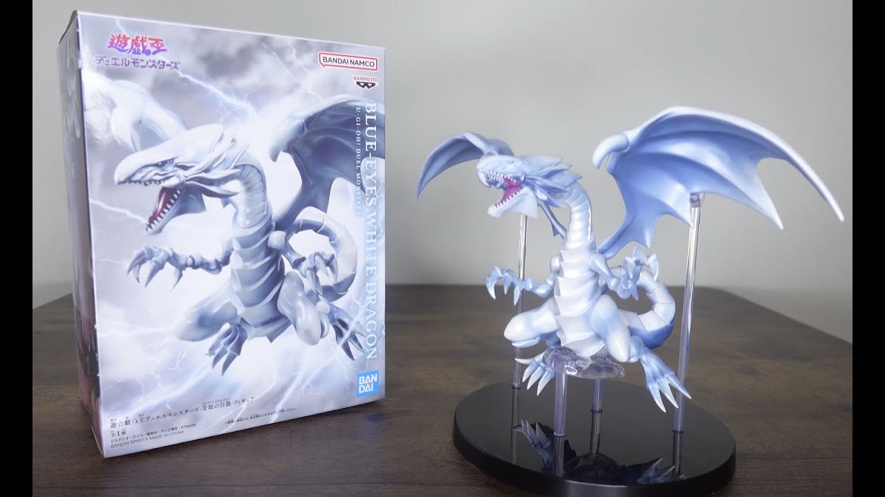 Yu-Gi-Oh(遊戲王) Banpresto Blue Eyes White Dragon(青眼白龍) Unboxing & Reviews