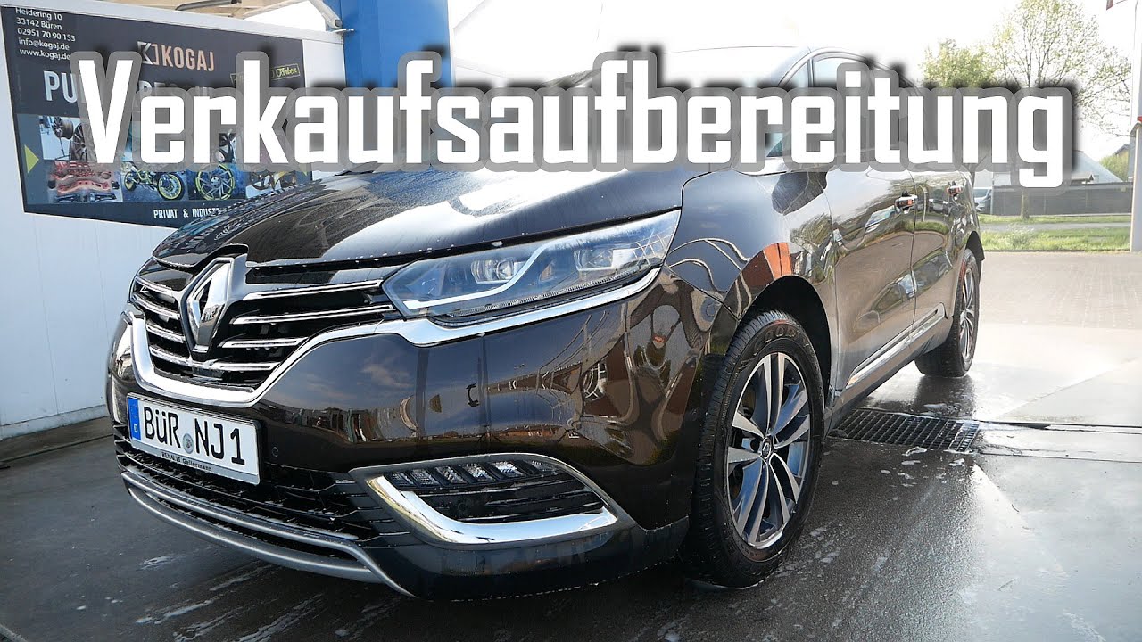 Schnelle & Einfache Verkaufsaufbereitung am Renault Espace
