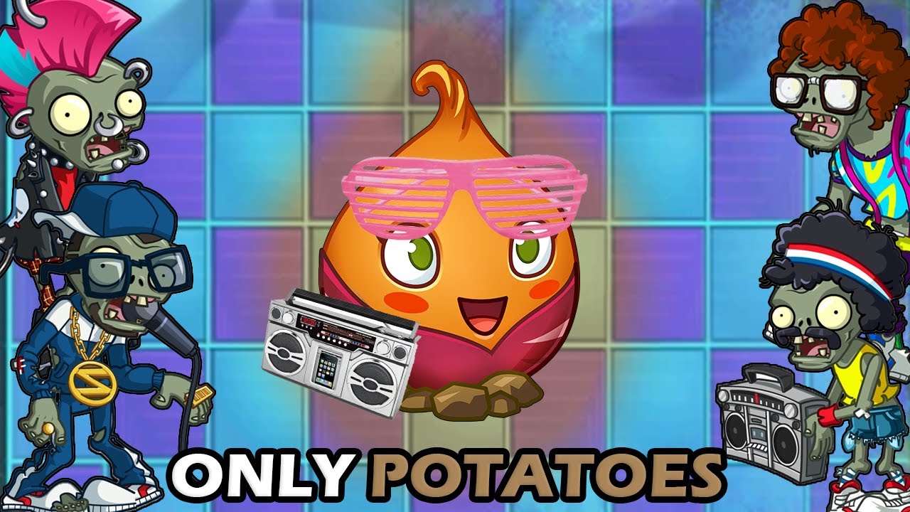Can you beat Plants vs Zombies 2 with only Potatoes part 5