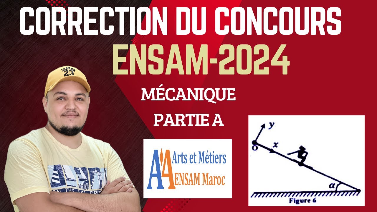 Concours du concours ENSAM 2024 partie 3/5 @easy_physi  ‎ لا تنسى الاشتراك في القناة