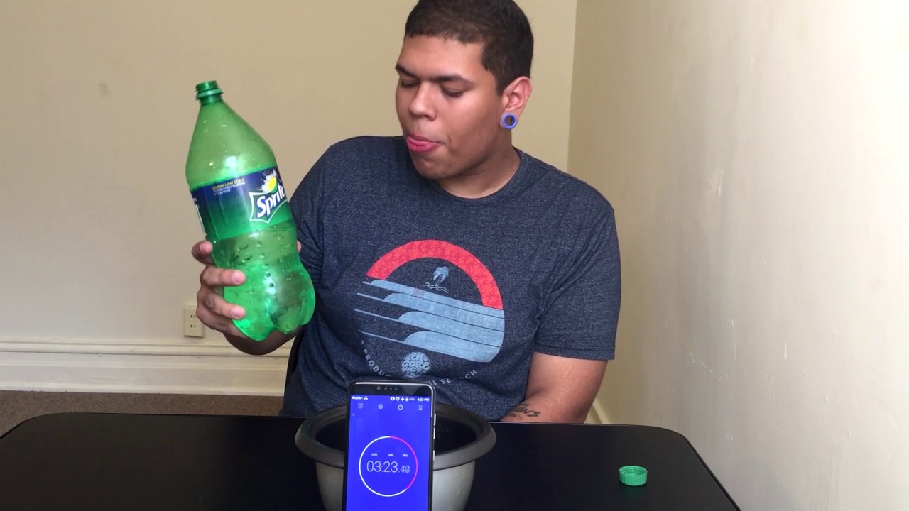 CHUGGING A 2L SODA CHALLENGE *LOTS OF BELCHING*