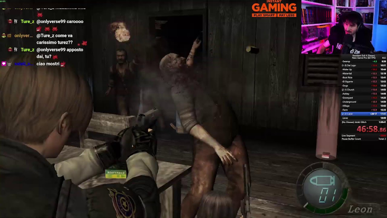 🏃 LIVE 🏃PUNTIAMO RECORD ITA  🏃 SPEEDRUN RE 4 OG 🏃 NG PRO 🏃