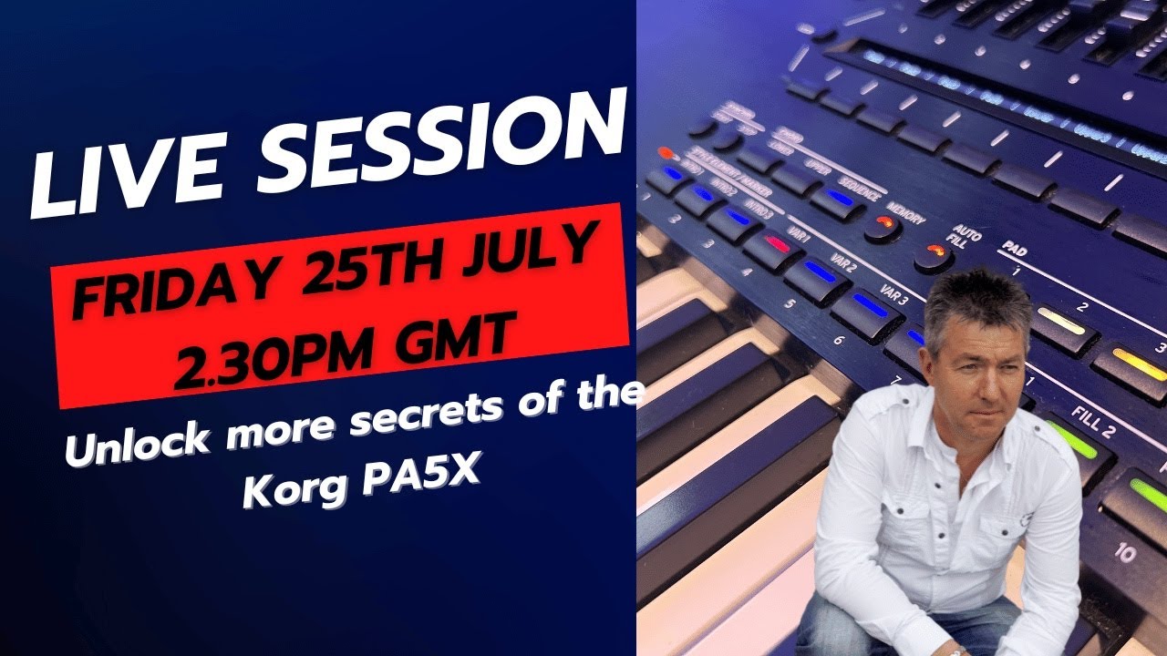 Fiday Live - Korg Pa series