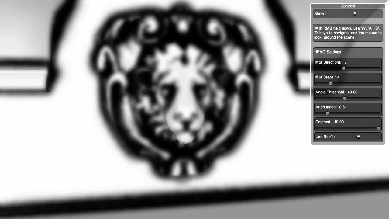 Horizon Based Ambient Occlusion
