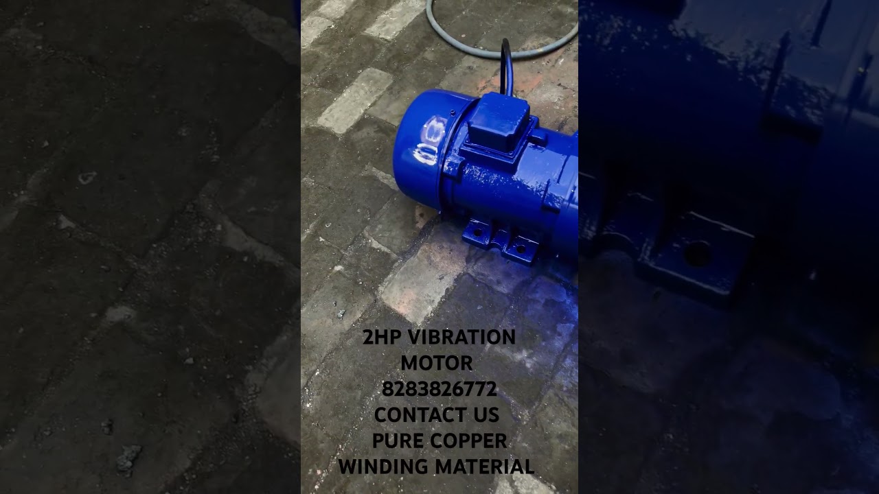 vibration motor 2 hp 8283826772 #steelbirdindustries#bench#grinder#welding #machine#motor#vibration