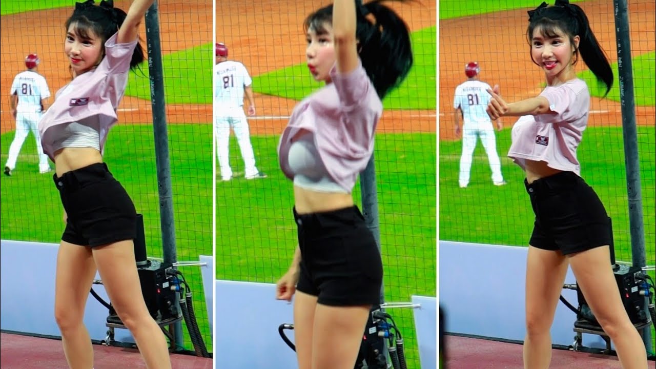 20220915 青埔棒球場 樂天 rakuten girls 筠熹《張閔勛安打 成晉應援 火熱的筠~火熱的熹~火熱火熱的筠~熹~》