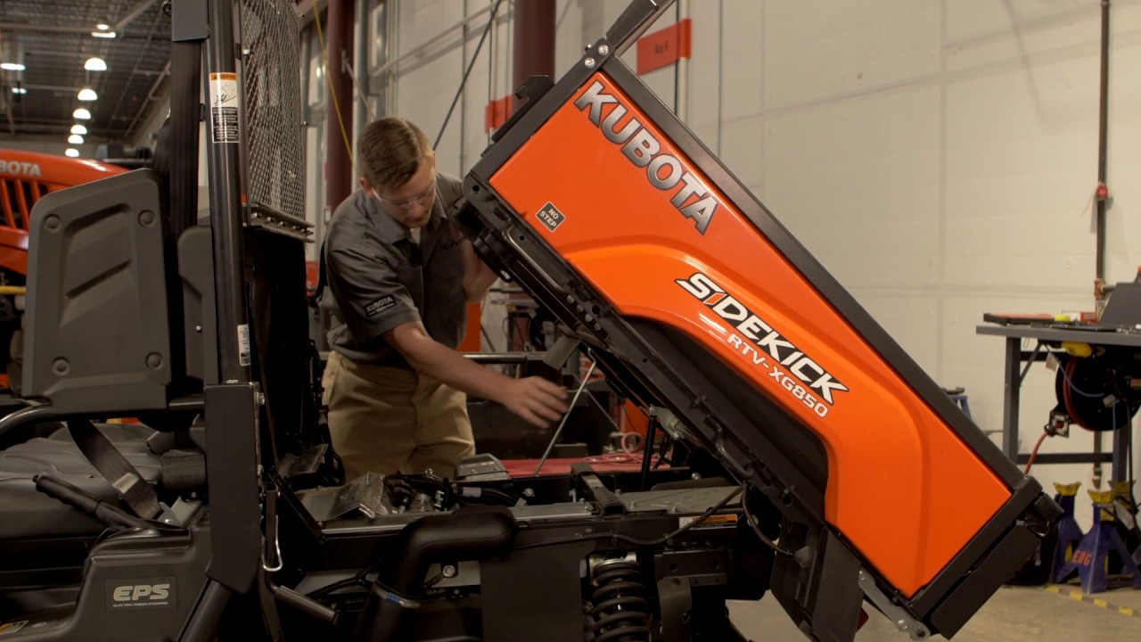 Know Your Kubota - X Series - XG850 - Oil, Filter Change, Transmission Oil Check