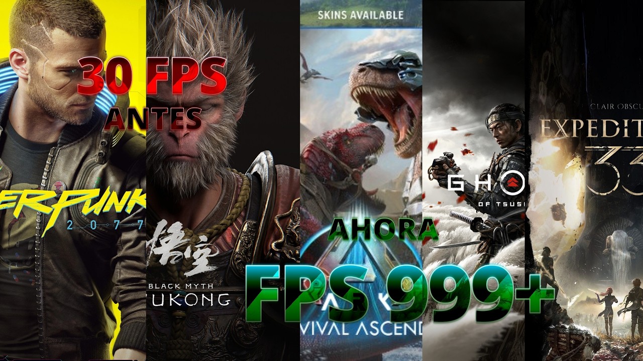 🔥 Mejores Configuraciones para 5 Juegos en RTX 5090 + 9950X3D 🎮