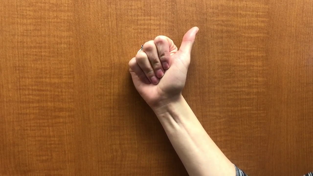 Tendon Glide Exercises