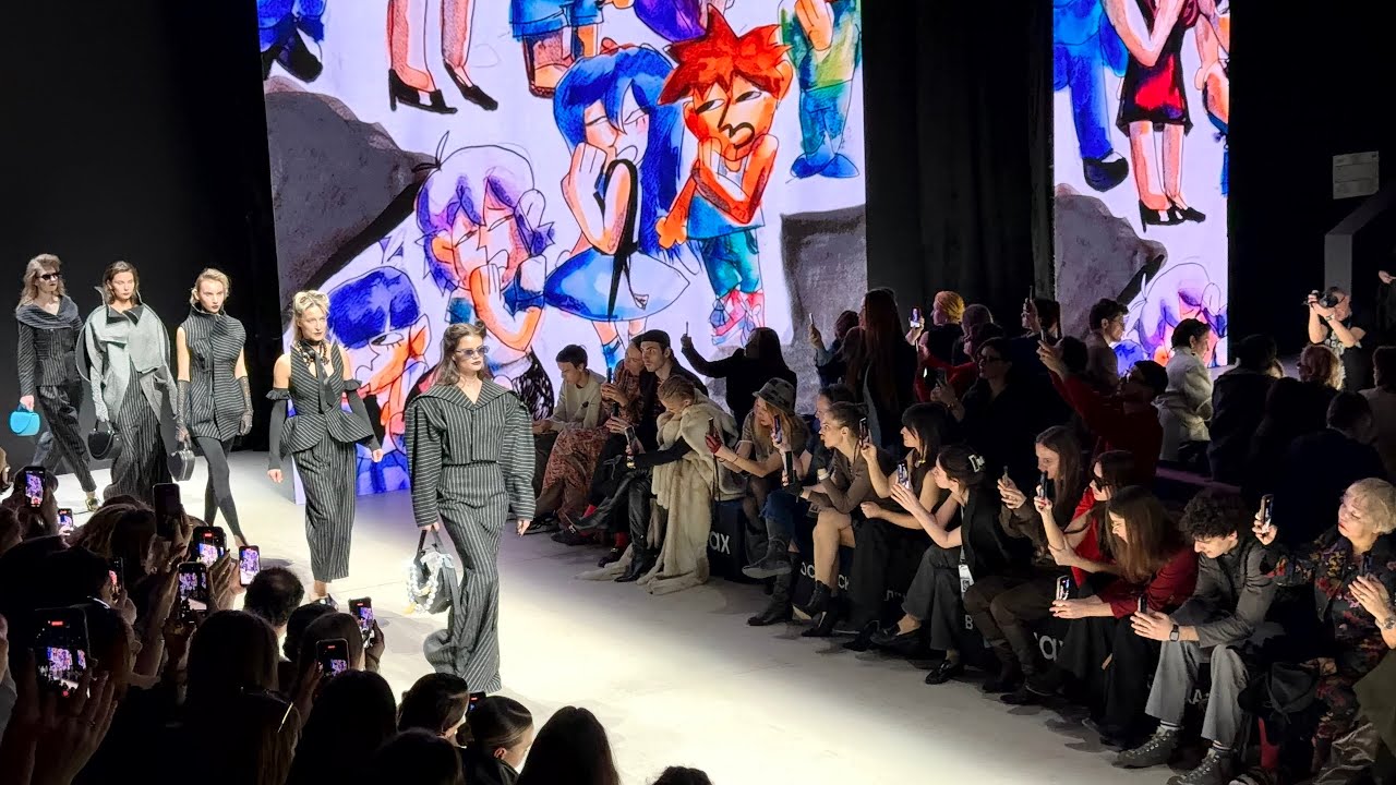 Za_Za показ на Московской Неделе Моды, Весна 2026, Манеж, Moscow Fashion Week, #models #неделямоды