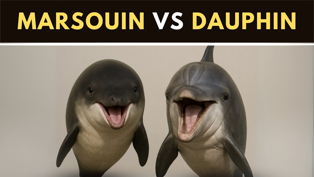 Sais-tu vraiment faire la différence entre une marsouin et un dauphin ?