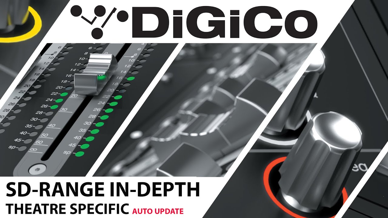 What is the Auto-Update feature on DiGiCo SD-Range Digital Mixing Consoles?