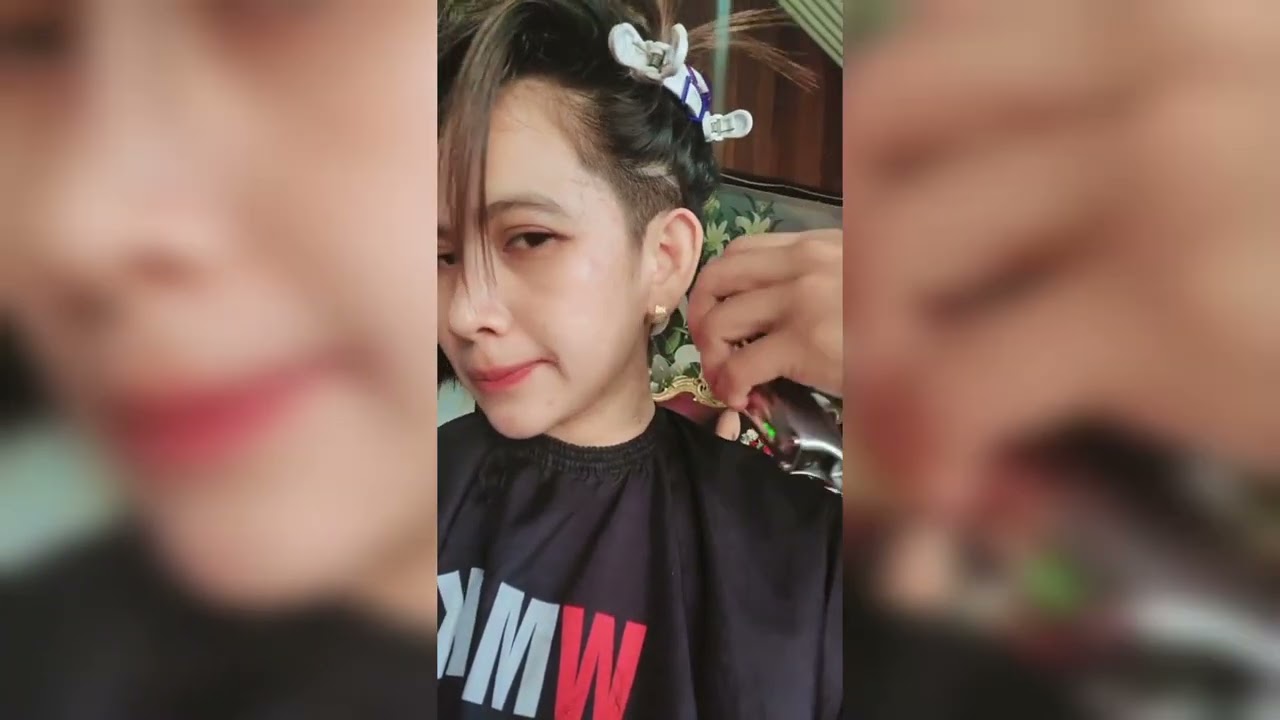 Bu Guru cantik hobby clipper rambut