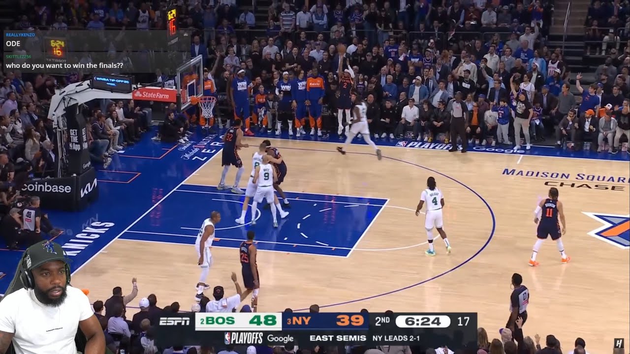 CashNasty Reacts To #2 CELTICS at #3 KNICKS | FULL GAME 4 HIGHLIGHTS | May 12, 2025