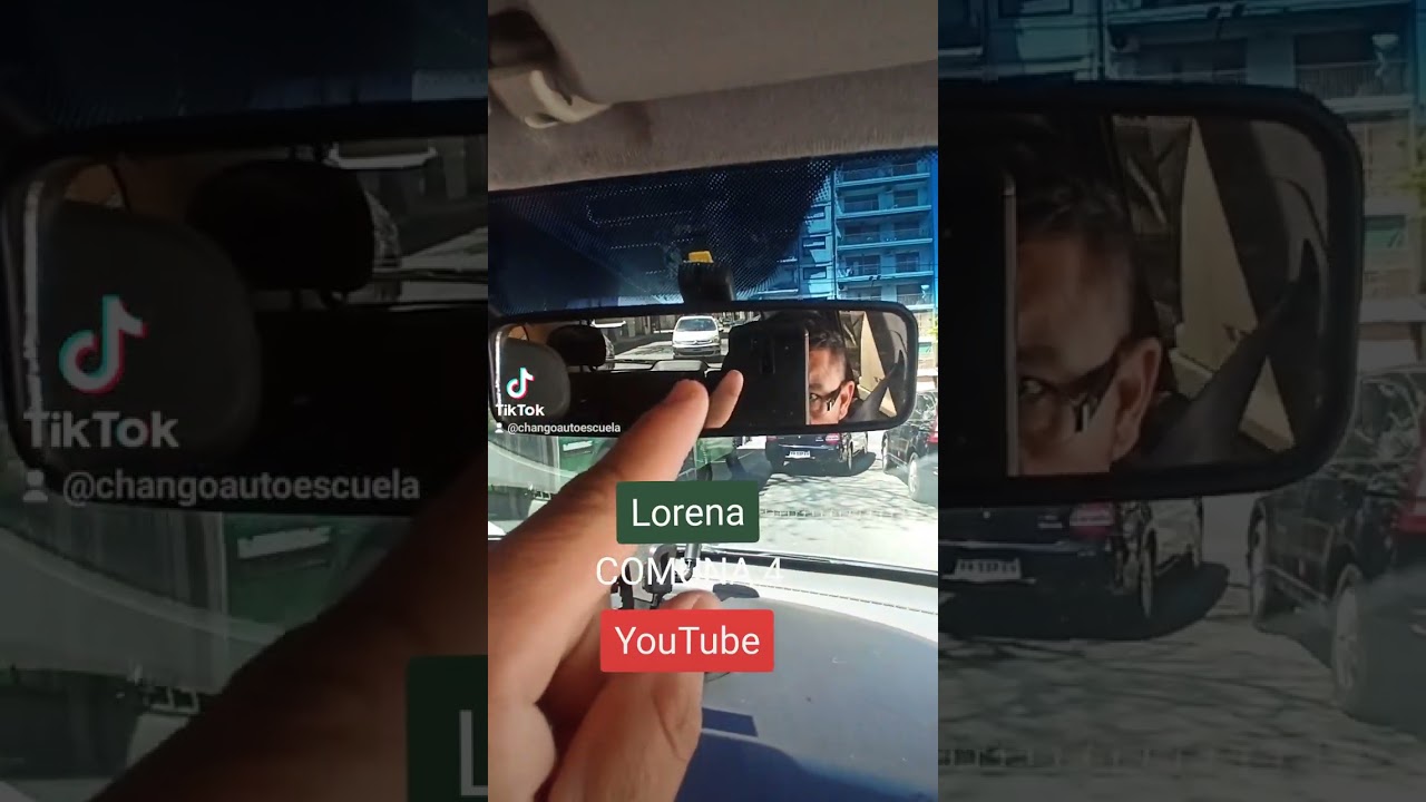 Lorena y su magistral recorrido en la comuna 4 simulacro de la exámen circuito de Barracas CABA