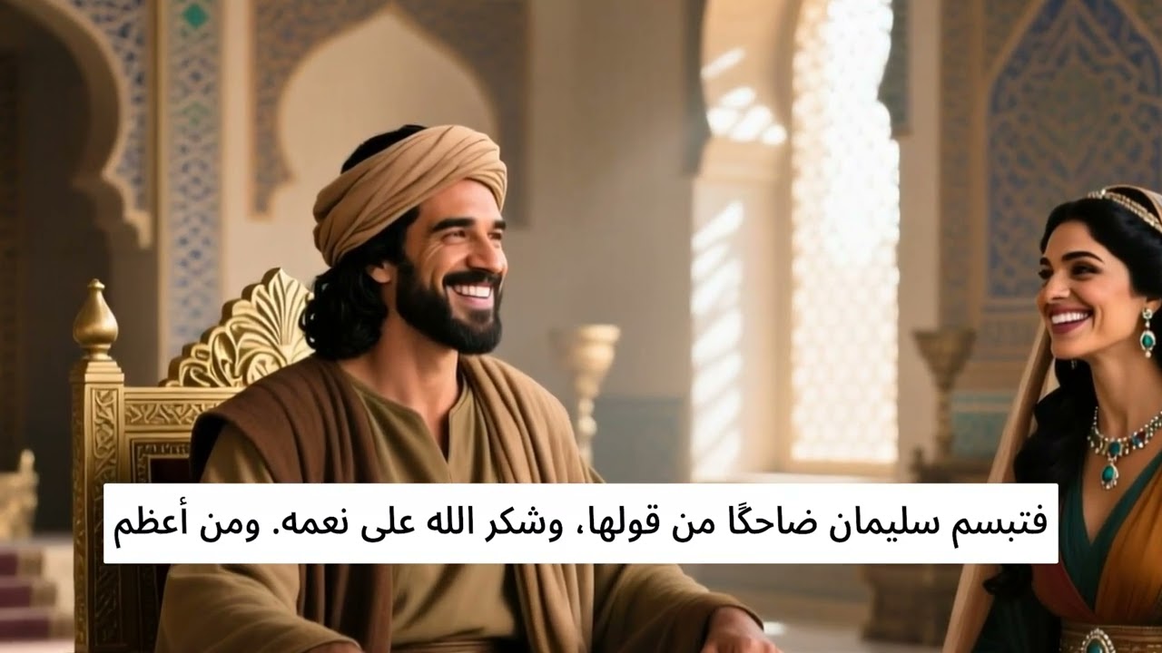 حكمة سليمان عليه السلام وقصص ملكه العادلة