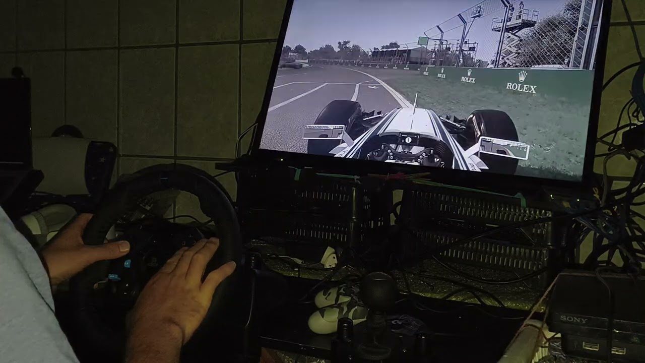 8# "Fazendo a pole position com o Massa" (Williams) na Austrália 1°etapa 