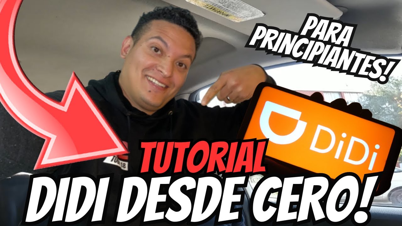 COMO USAR la aplicación de DIDI POR PRIMERA VEZ  - TUTORIAL PARA PRINCIPIANTES!