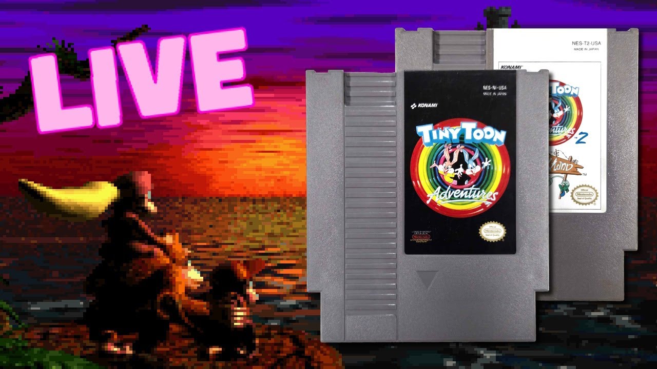 🔴Tiny Toon Adventures 1 & 2 (Full Playthroughs?)