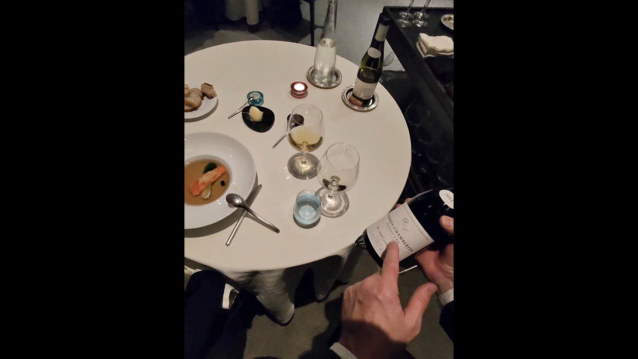 Tableside $600 2004 Tortochot Charmes-Chambertin #fyp #fypシ #pov #trending #explore #viral #asmr