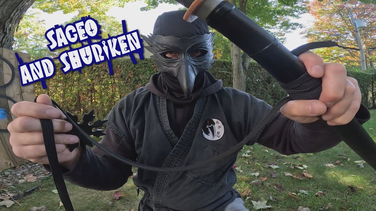 Some Ninja Uses of Sageo and Shuriken