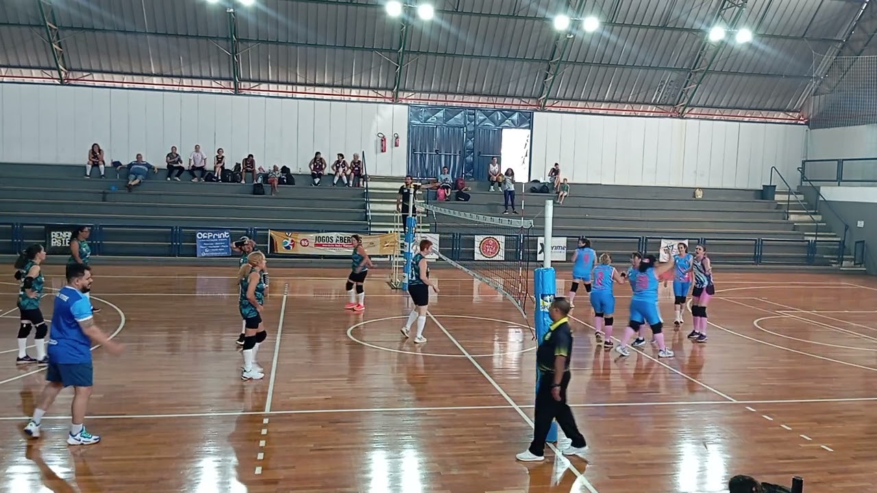 Indiaporã x Onda Verde vôlei adaptado CBVA 45+ FG feminino polo1.