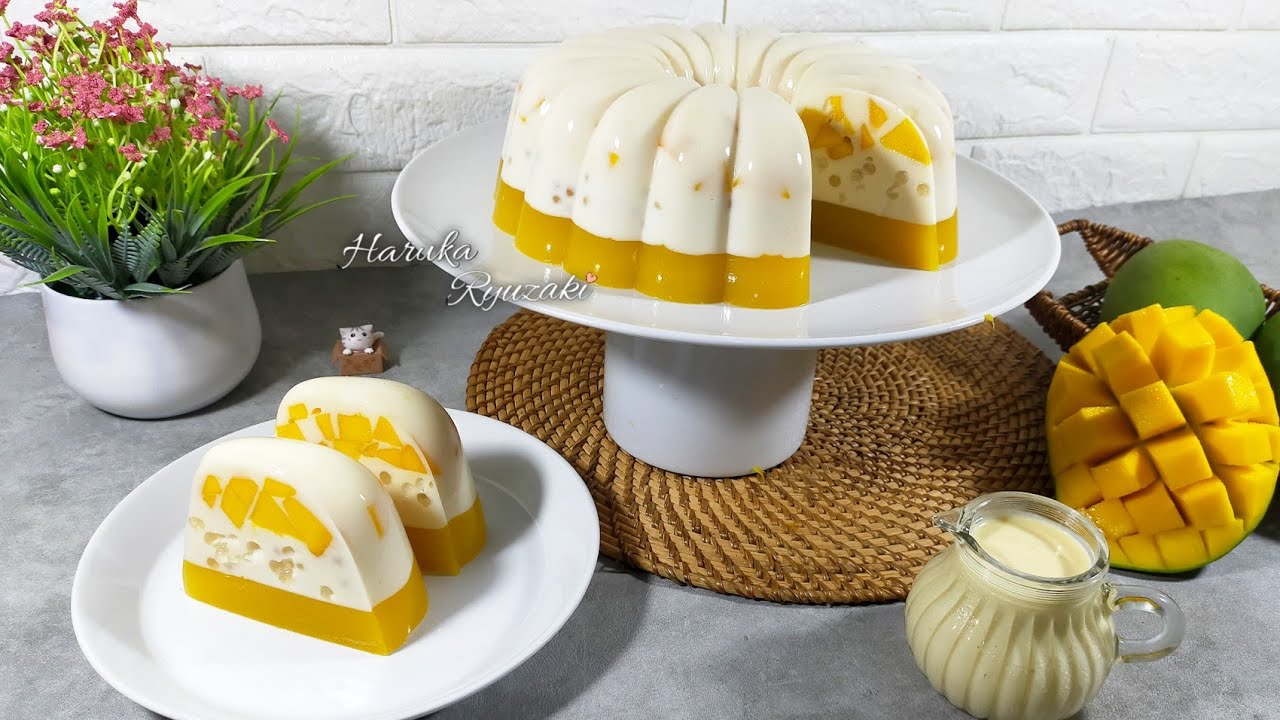 PUDING MANGO SAGO | ide jualan omset jutaan perbulan | semua pasti suka