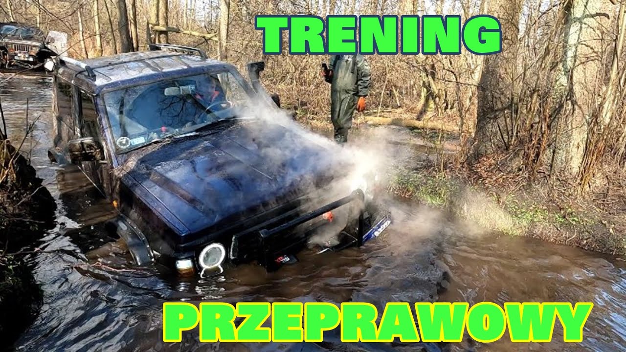Trening przeprawowy ekipy Zielonka 4x4