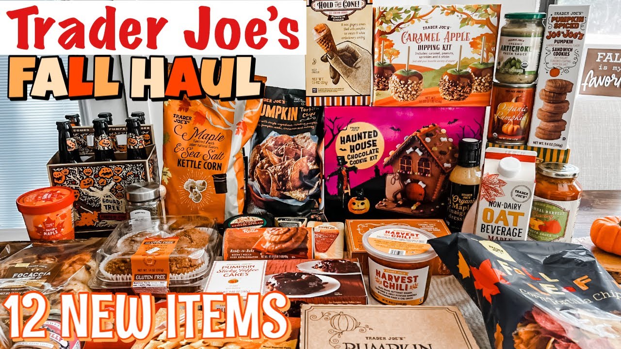 Trader Joe’s Brand New Fall Haul for 2022! 12 New Items with Prices