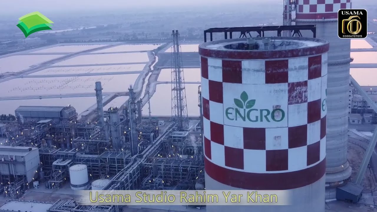 Engro Fertilizer daharki drone view 2022