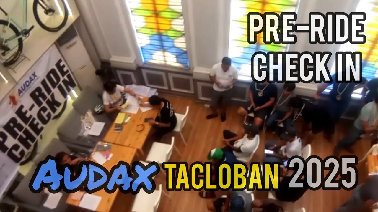 PRE-RIDE CHECK IN AUDAX TACLOBAN 2025 🚴💪 #audax2025 #audaxtacloban #cycling #cyclinglife 