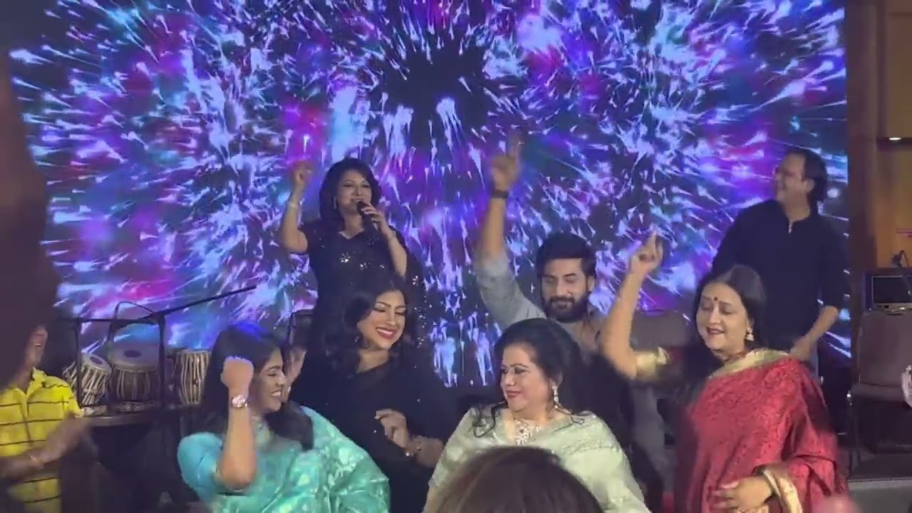 Runa Laila’s 70th birthday celebration with Asif Akbar and Ankhi Alamgir.