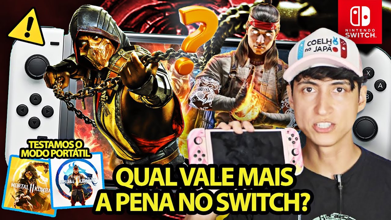 MK1 vs MK 11: Qual O Melhor Mortal Kombat para Comprar no Switch? | Gameplay Analítica