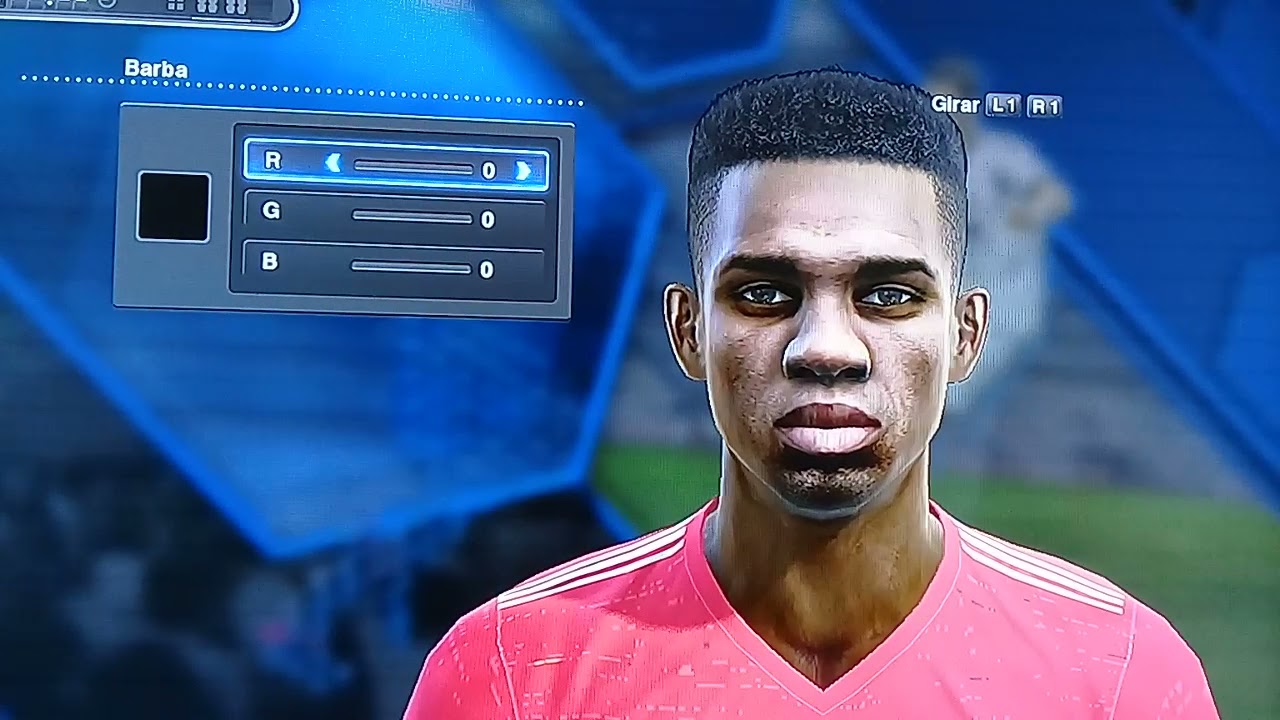 Face Amad Diallo (Manchester United-Costa Marfim) Pes 2013