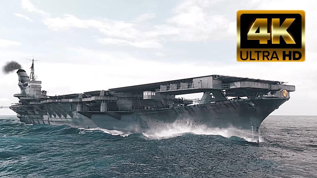 【4K】IJN Shinano 信濃 #cinematic #history  #battleship