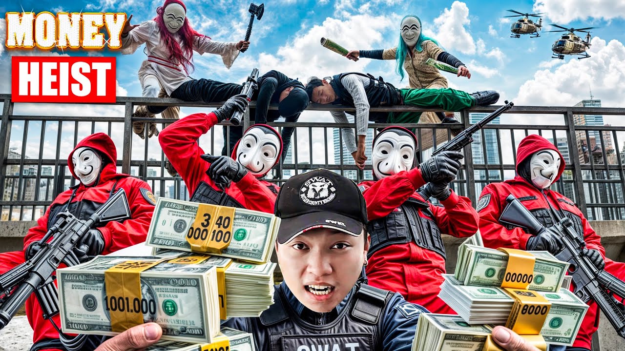 Failed Deal and a Chase for Survival: Money Heist Meets Serbian Dancing Lady💰🕺|Chase Pov Horror Film