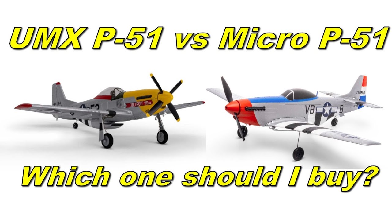 E-flite UMX P-51 