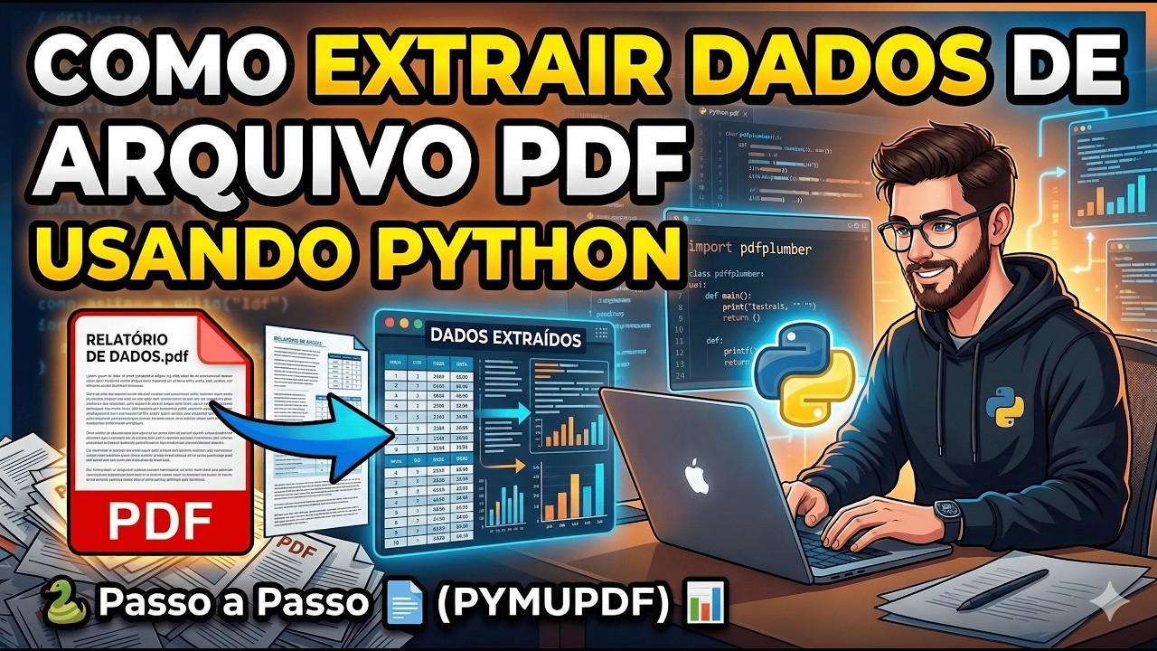 Extrair Dados de PDF para Google Planilhas usando Python (PyMuPDF) - MODO FÁCIL