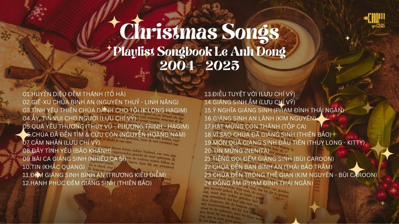 ALBUM CHRISTMAS SONGS - SONGBOOK LE ANH DONG | CHẠM MUSIC STUDIO